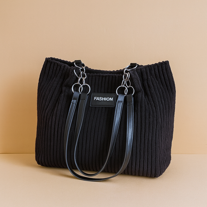 De Corduroy Chic Tote
