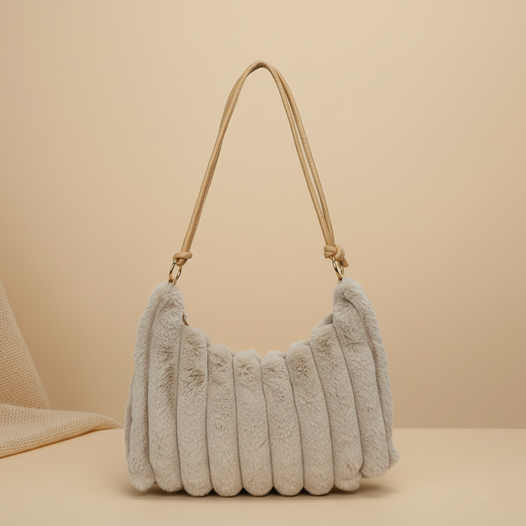 Zachte Pluche Schoudertas