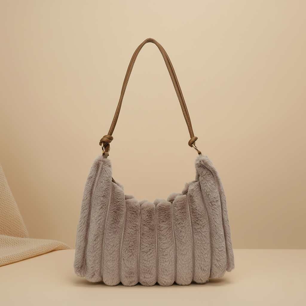 Zachte Pluche Schoudertas