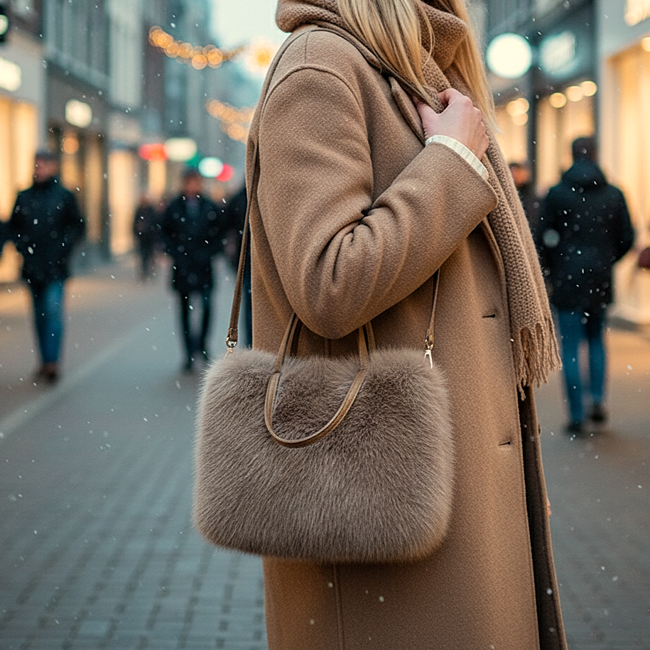 Fluffy chic wintertas