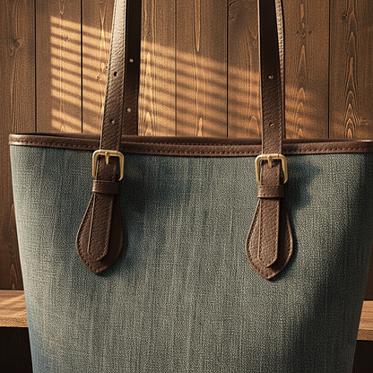 Chique denim schoudertas