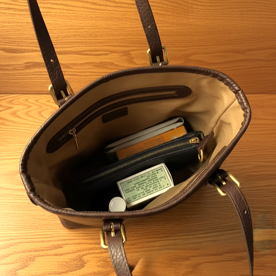 Chique denim schoudertas