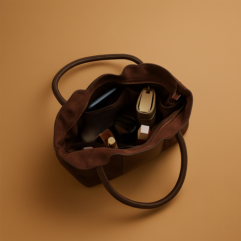 Tijdloze luxe schoudertas