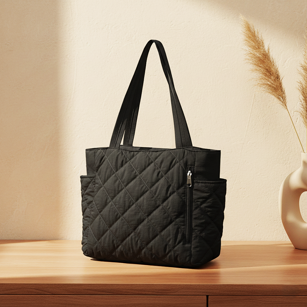 Chique comfort quilted tas