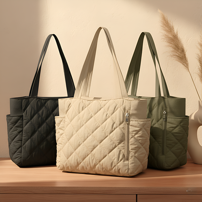 Chique comfort quilted tas