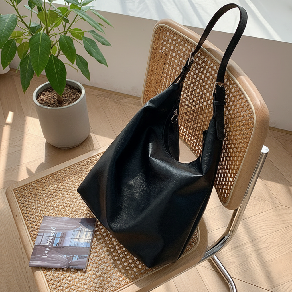 Casual trendy tote bag