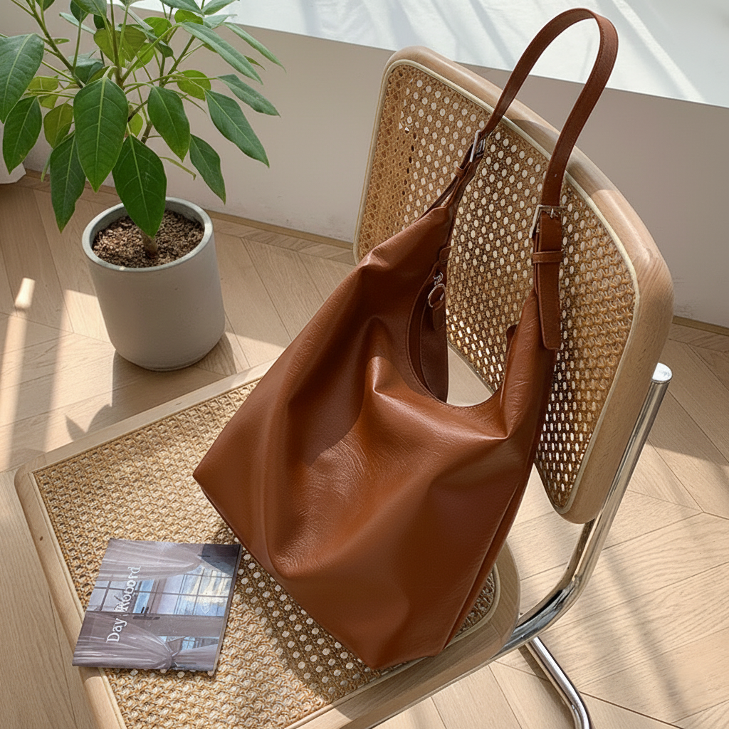 Casual trendy tote bag