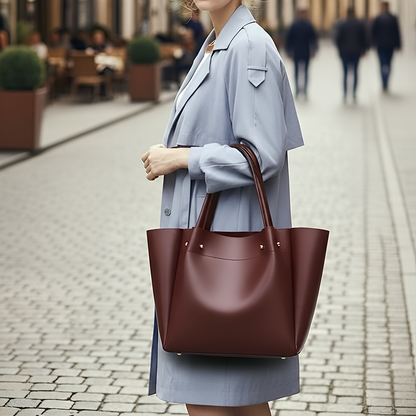 Grote trendy tote bag