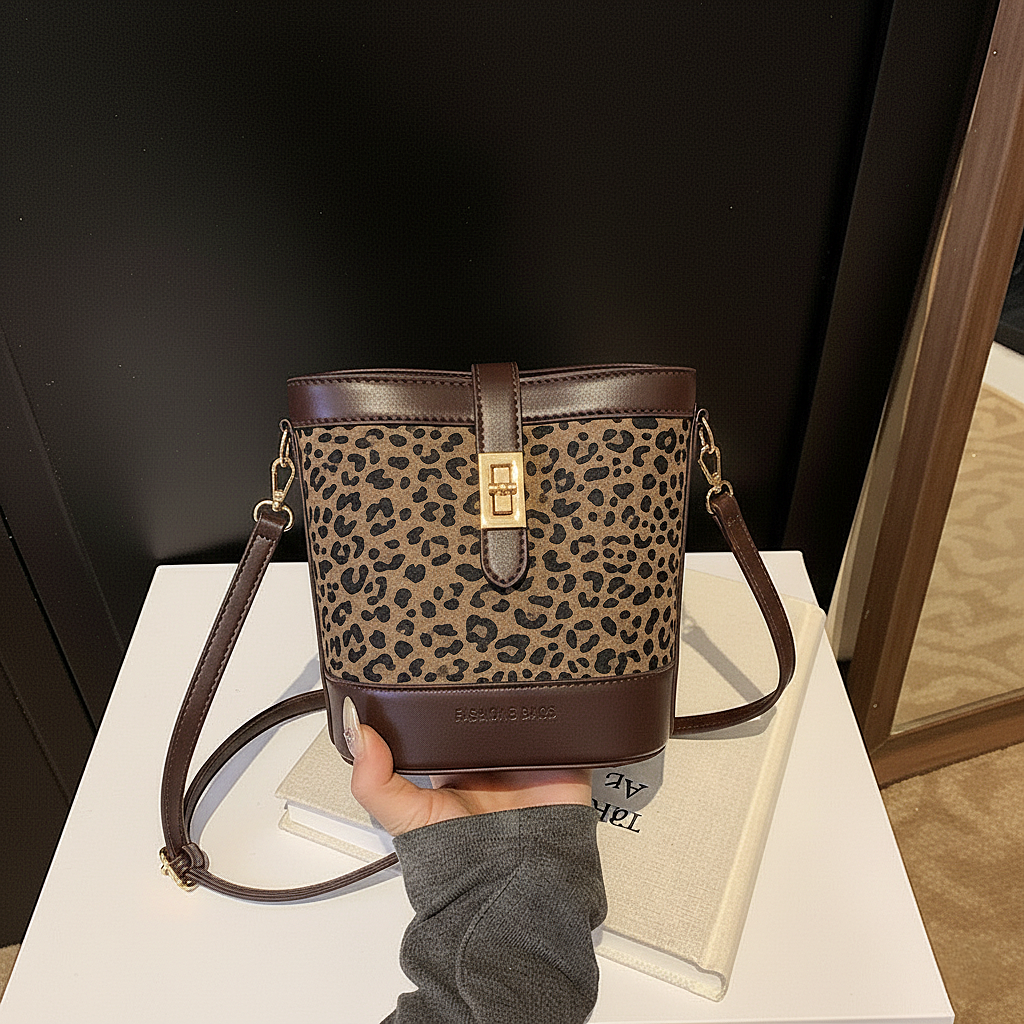 Stijlvolle suède crossbody tas