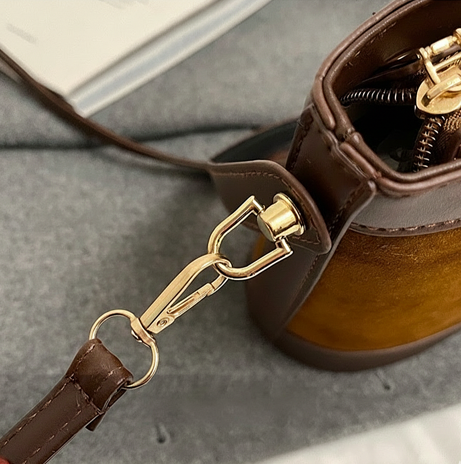 Stijlvolle suède crossbody tas