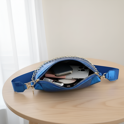 Shiny streetstyle crossbody tas