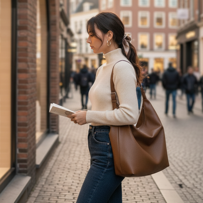 Casual trendy tote bag