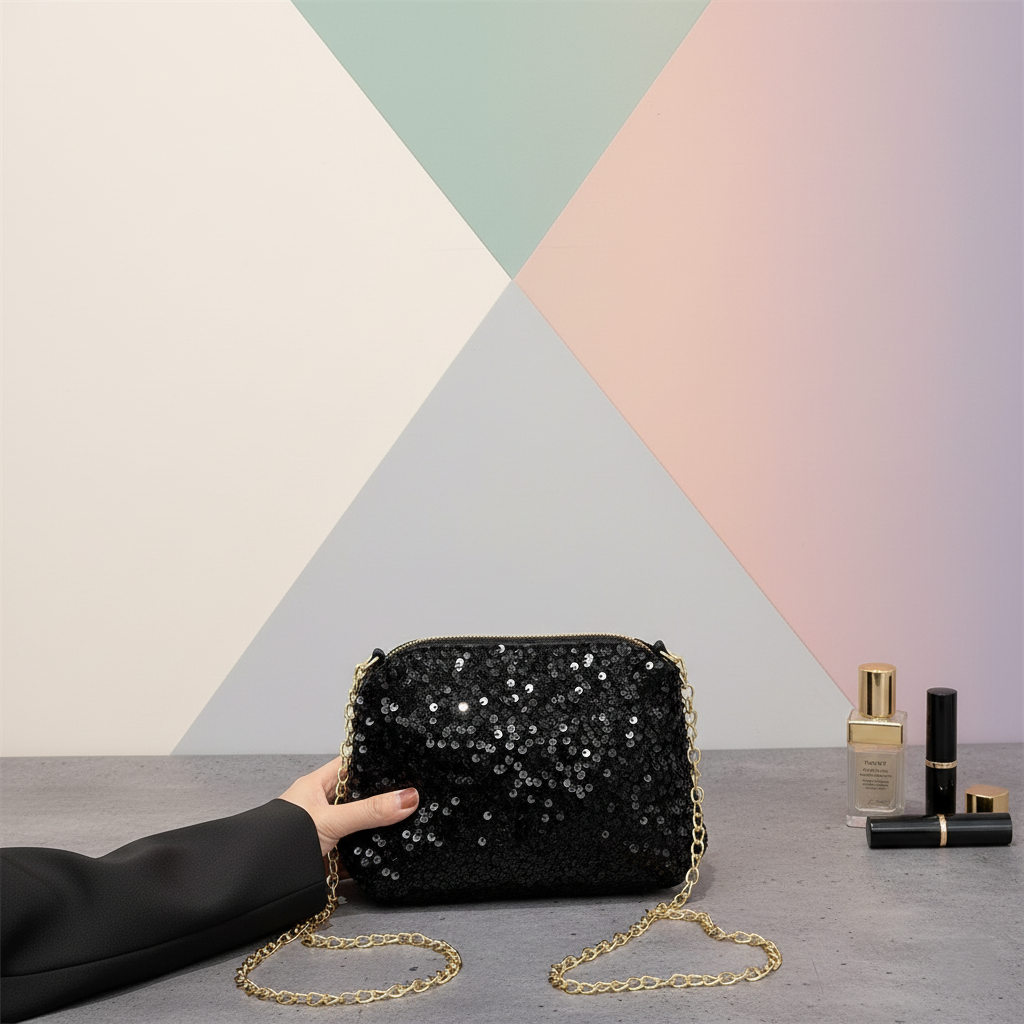 Opvallende Glamour Schoudertas