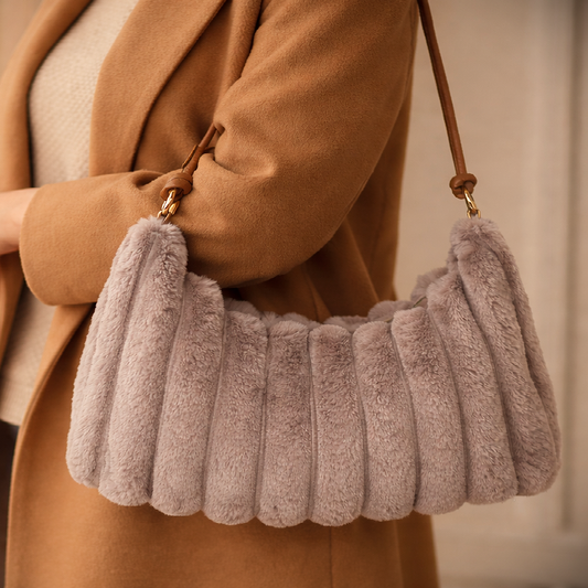 Zachte Pluche Schoudertas